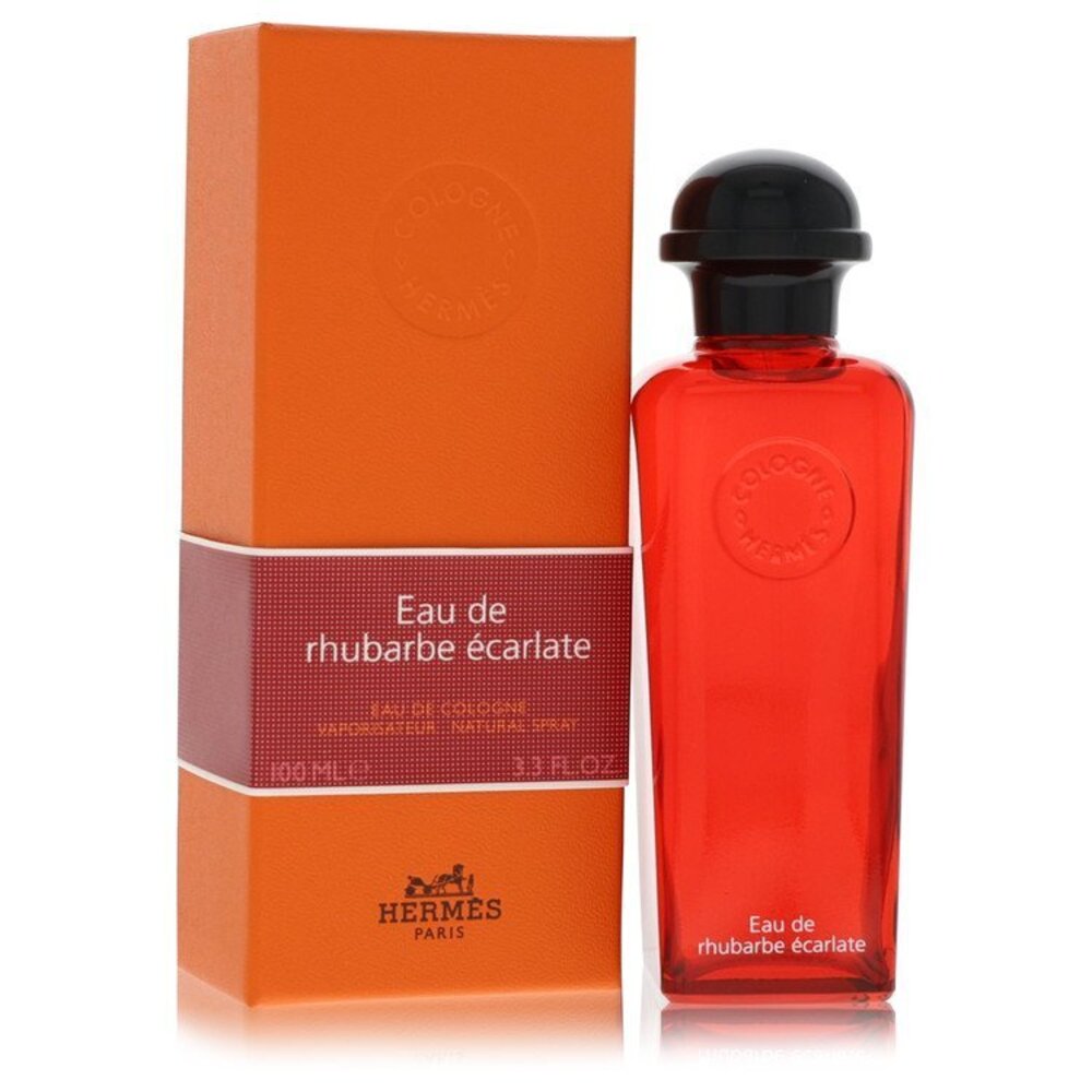 Eau De Rhubarbe Ecarlate by Hermes Eau De Cologne Spray 3.3 oz